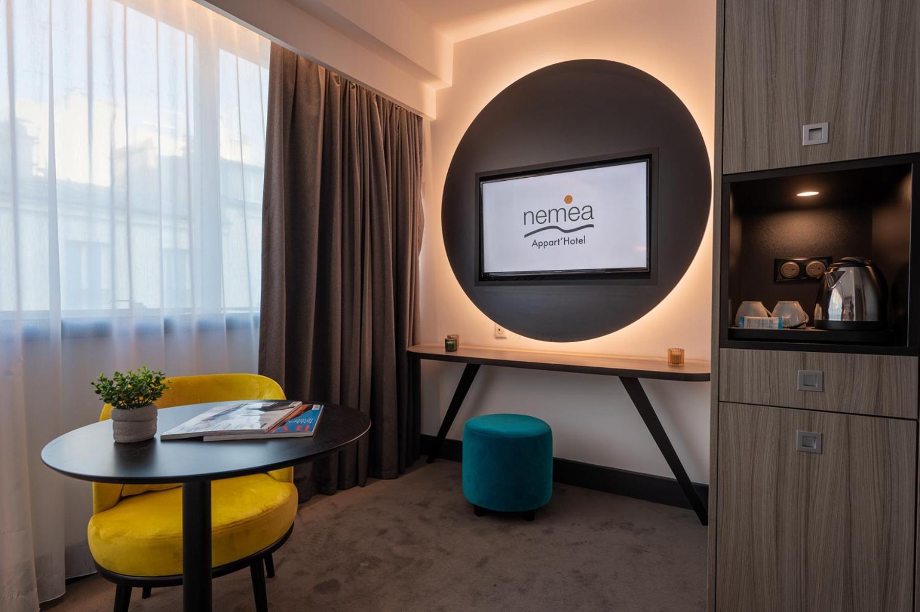 Nemea Appart Hotel Paris Levallois Exteriör bild